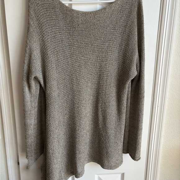 Georgina‎ Estefania -Dallas Women's asymmetrical Gray Sweater, Large - Picture 1 of 3